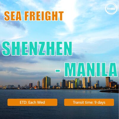 Layanan Angkutan Laut dari Shenzhen Shantou China ke Manila Filipina Angkutan Laut